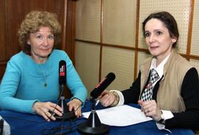           Maria Uca Marinescu și MIhaela Helmis