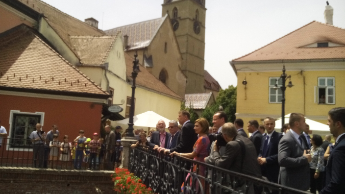 Vizita președintelui Germaniei Joachim Gauck la Sibiu.