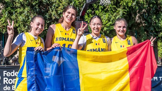 România s-a calificat la Europeanul de baschet feminin 3x3