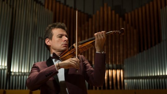 Violonistul Alexandru Tomescu începe Turneul "Metamorfoze", cu celebra sa vioara Stradivarius Elder-Voicu