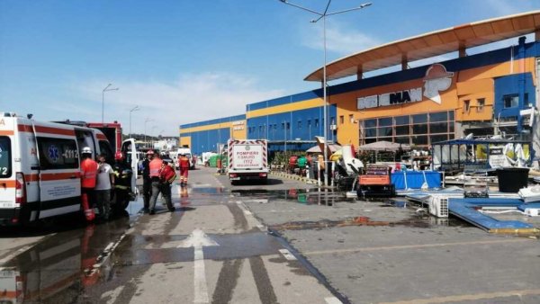 Starea pacienţilor răniţi în explozia de la centrul comercial din Botoşani