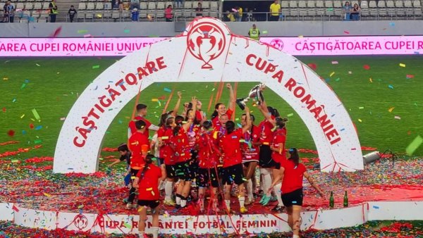Universitatea Cluj a câștigat Cupa României la fotbal feminin