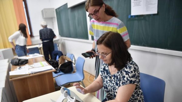 Oamenii au început să voteze şi în comuna Baloteşti, din judeţul Ilfov
