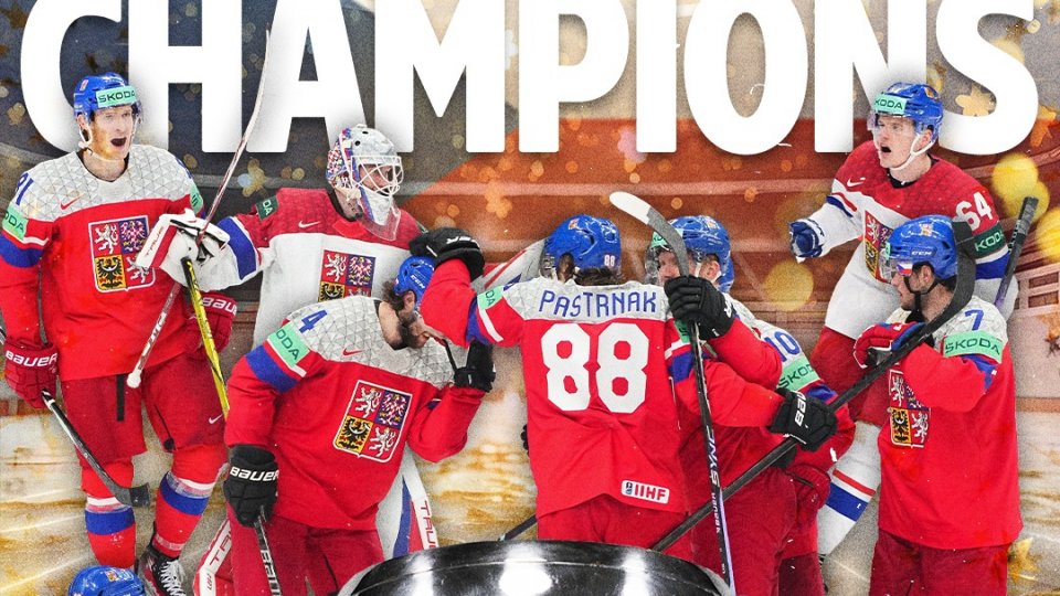 Cehia este noua campioană mondială la hochei pe gheață