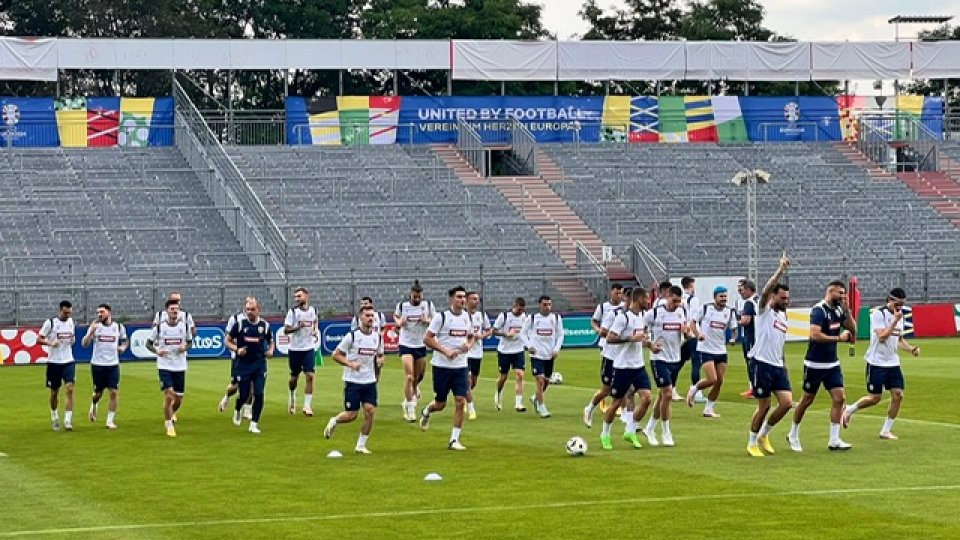 EURO 2024. Regruparea tricolorilor la primul antrenament comun înaintea meciului cu Olanda