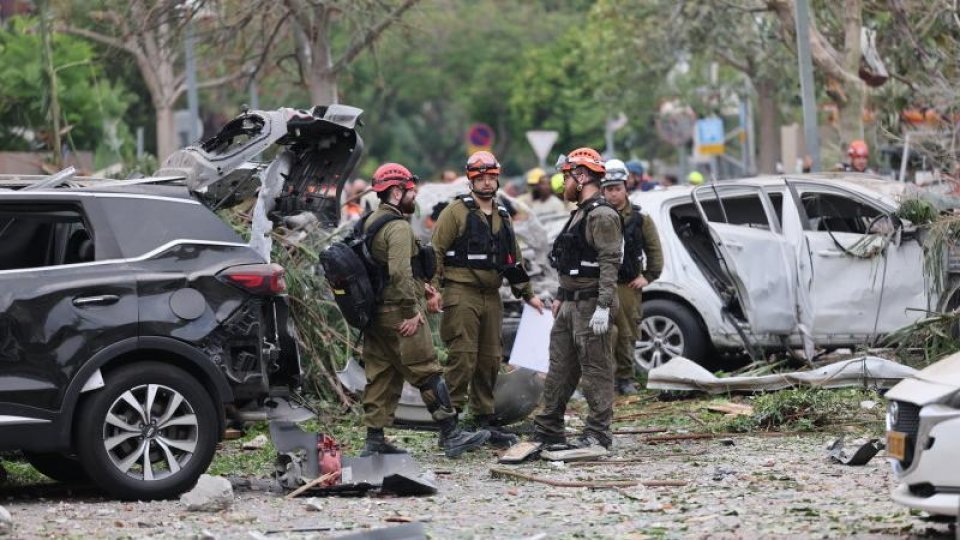 Iranul a lansat încă o salvă de rachete asupra Israelului