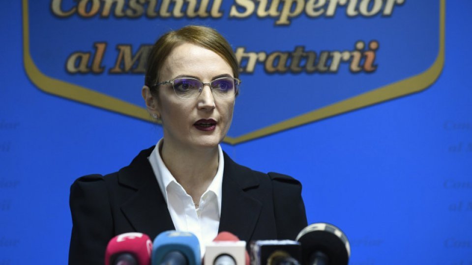 Protest în fața sediului Înaltei Curți de Casație și Justiție