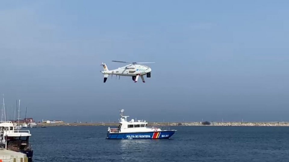 Forţele Navale au neutralizat o dronă maritimă în Marea Neagră