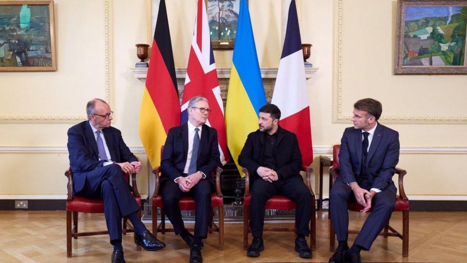 Liderii Marii Britanii, Franței și Germaniei: Sprijin pentru Ucraina