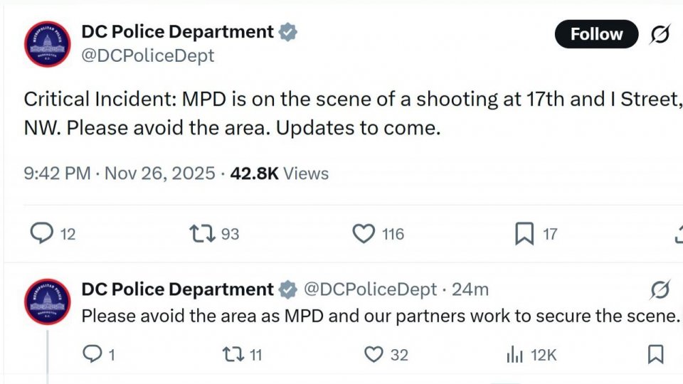 Mai multe persoane au fost împușcate la Washington