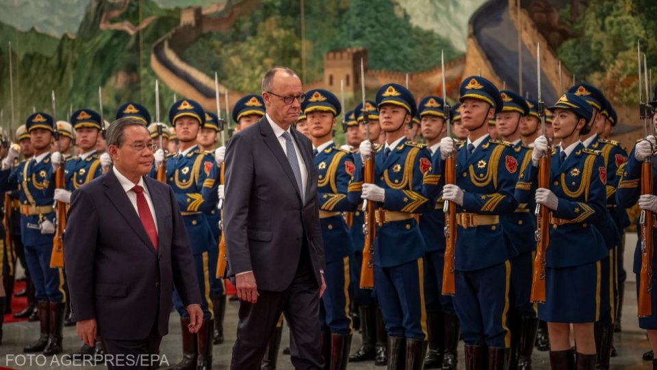 Prima vizită în China a cancelarului Germaniei Friedrich Merz