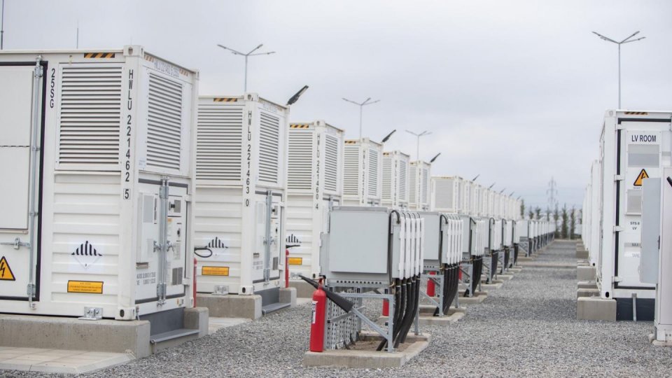 Cea mai mare capacitate de stocare a energiei în baterii din România a fost pusă în funcțiune