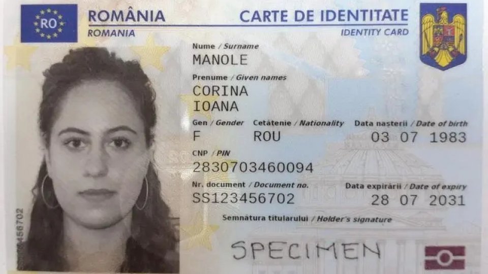 Prima emitere a cărții electronice de identitate este gratuită până la sfârșitul lunii iunie