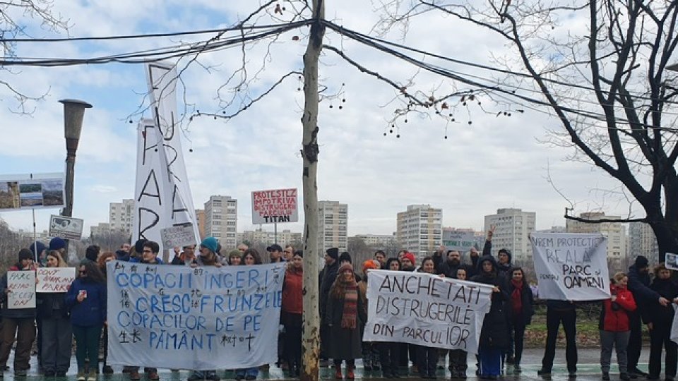 București: Un nou protest pentru protejarea zonei retrocedate din parcul IOR