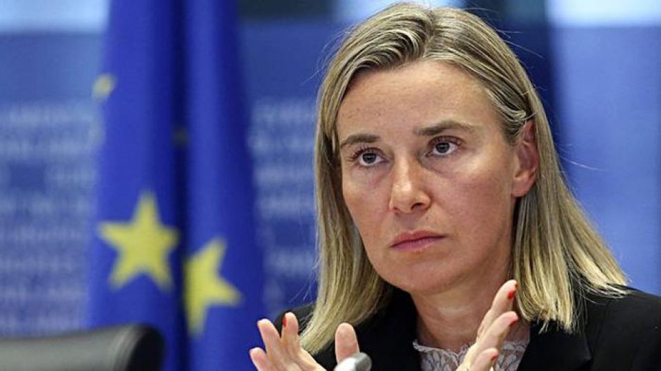 Fosta șefă a diplomației europene, Federica Mogherini, a fost reținută