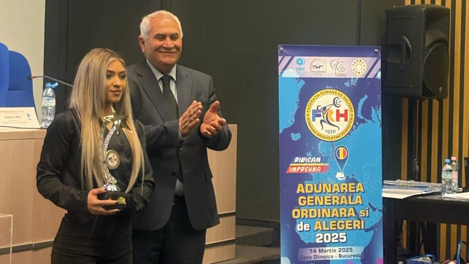 Haltere. Vicecampioana Mihaela Cambei, sportiva numărul 1 în 2024