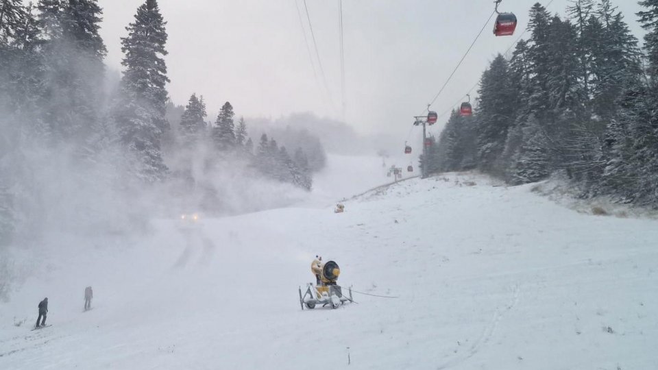 Sezonul de schi se va deschide vineri, la Poiana Brașov