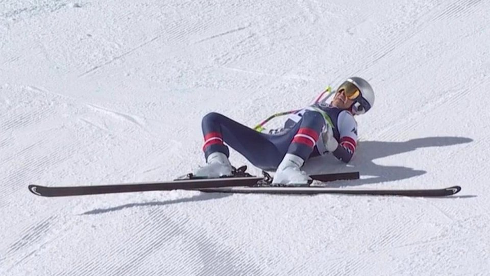 JO de iarnă 2026: Legendara Lindsey Vonn, accidentare gravă în proba de coborâre