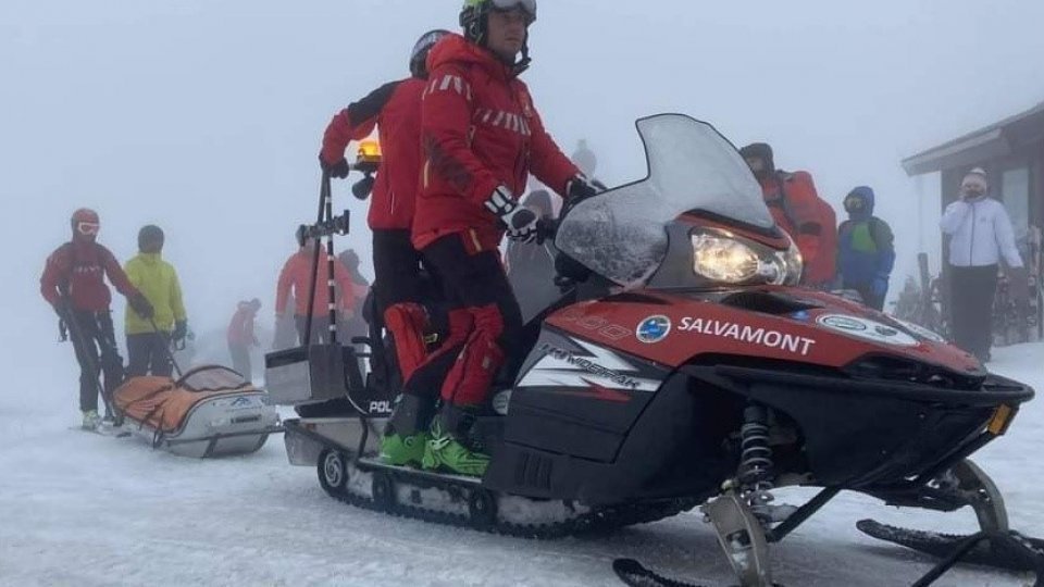 Salvamontiştii din Sinaia au intervenit pentru salvarea unei persoane care a urcat pe munte cu bicicleta