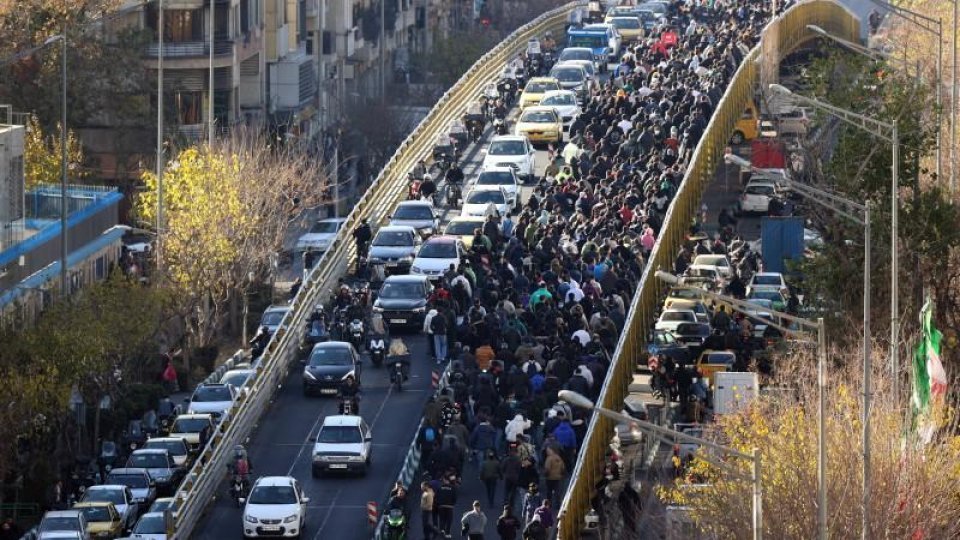Protestele au continuat în Iran pentru a 12-a zi la rând