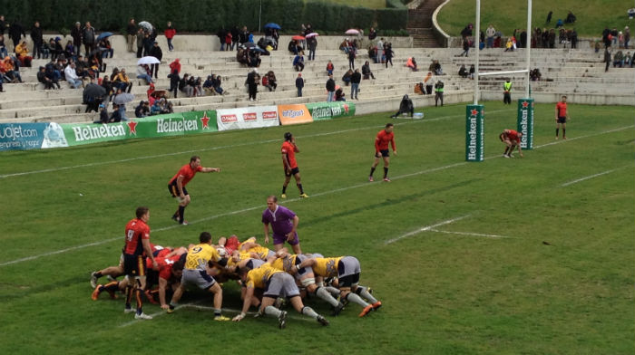 Rugby Rom&acirc;nia-Spania.