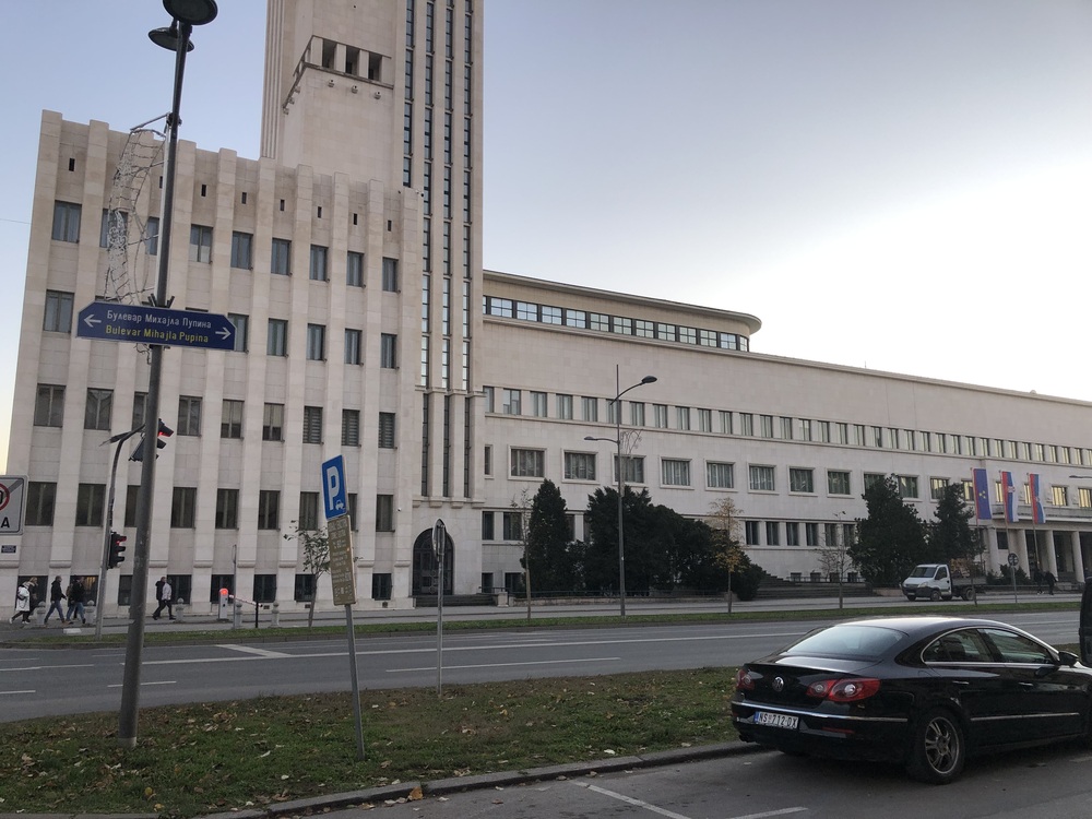 Novi Sad - Palatul Banovina, sediul Guvernului Provincial al Provinciei Autonome Voivodina din Serbia