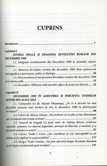 Tabla de materii I