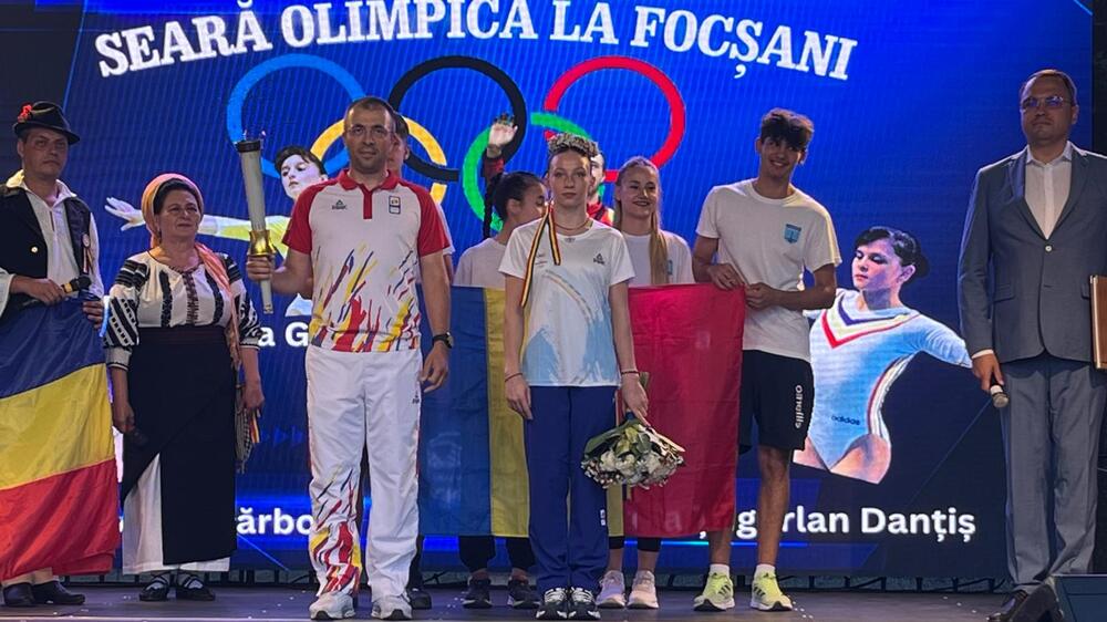 Gimnasta Ana Maria Bărbosu a primit titlul de Ambasador al municipiului Focşani.