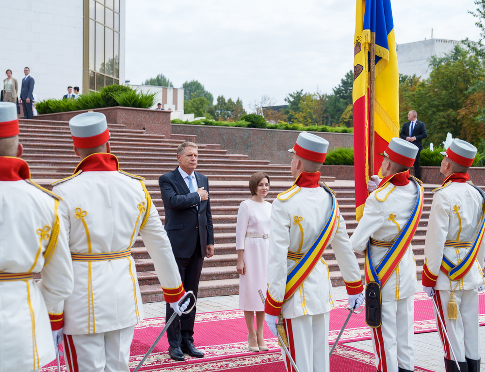 Preşedintele Iohannis, vizită în Republica Moldova.