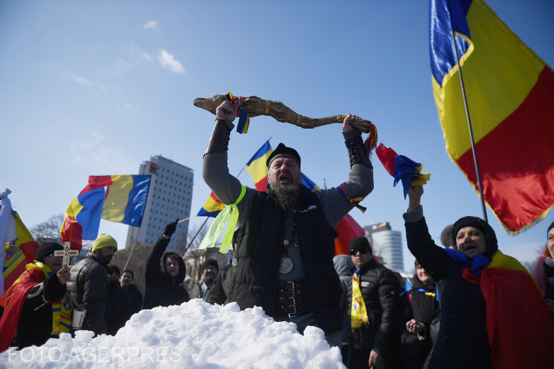 Protest în București, 21.02.2025.