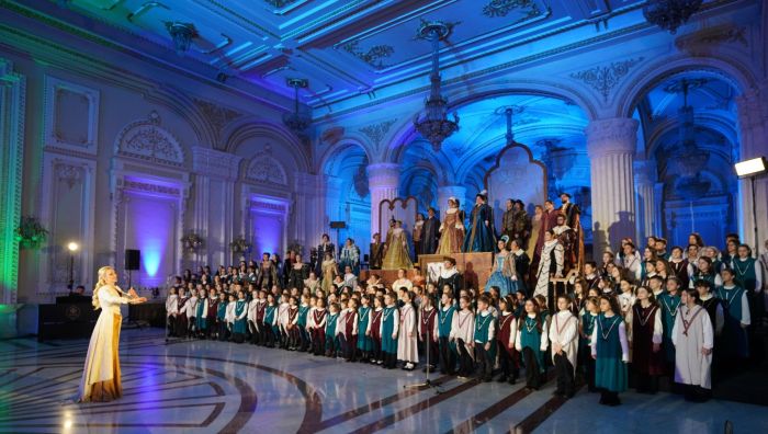 Concertul Extraordinar al Corului Național de Camera Madrigal, “Marin Constantin 100”, la Senatul României.